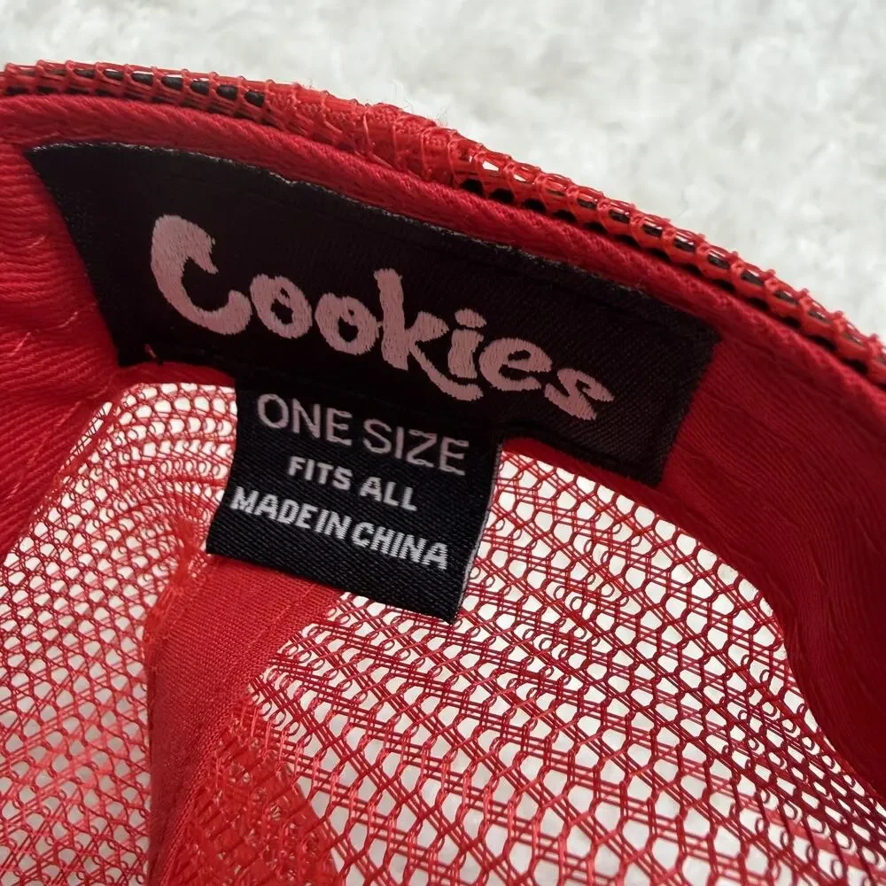 Cookies Sf Red‎ White Black Snapback Adjustable Men's Casual Baja Hat One Size